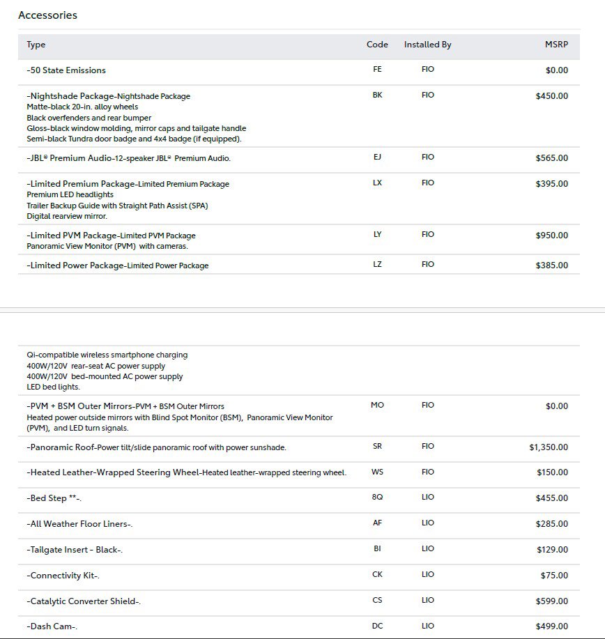 Used 2026 Toyota Tundra Limited w/ Limited PVM Package image 7