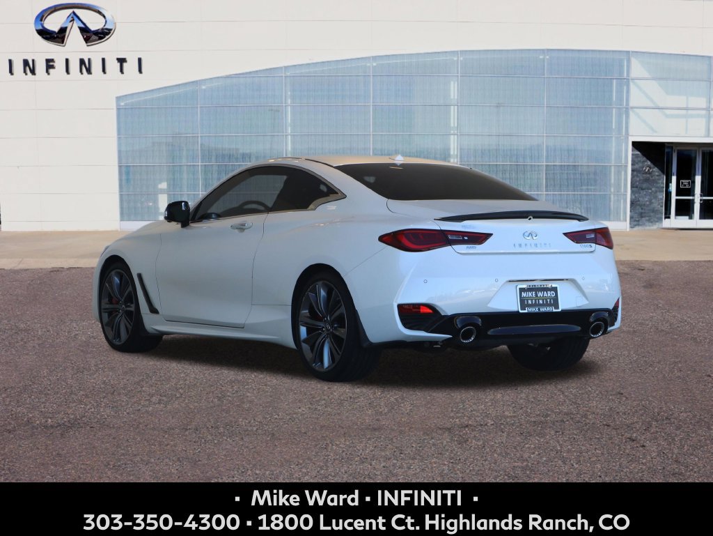 Used 2022 INFINITI Q60 Red Sport 400 w/ Carbon Fiber Package AWD/4WD image 3