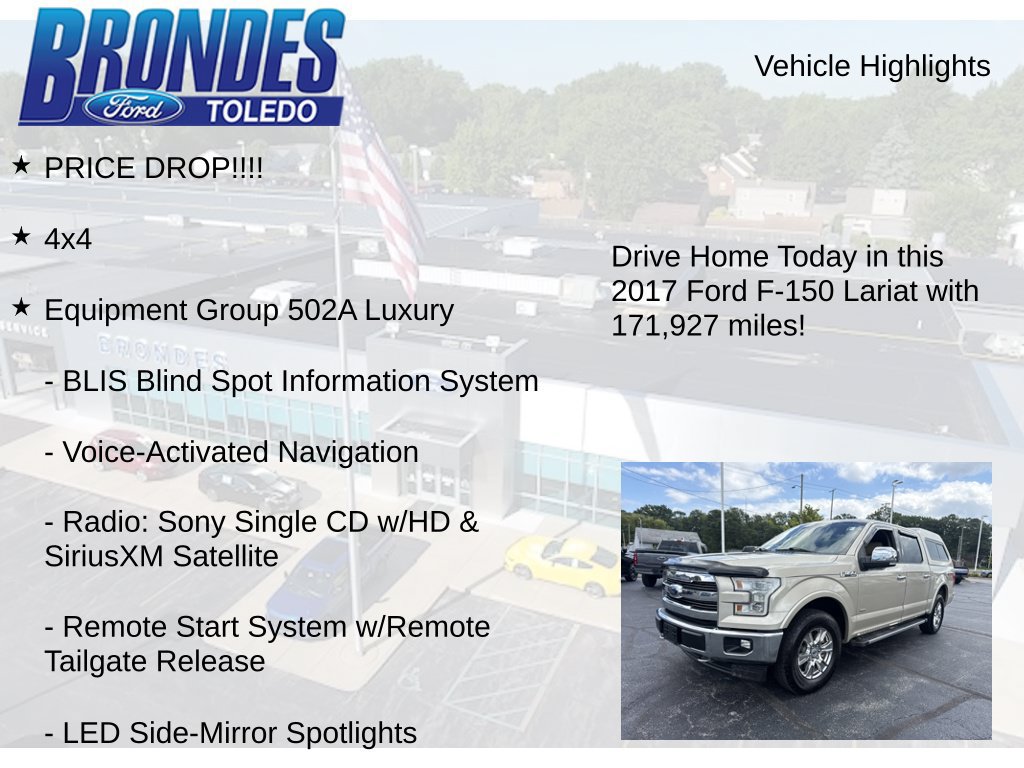 Used 2017 Ford F150 Lariat w/ Equipment Group 502A Luxury AWD/4WD image 5