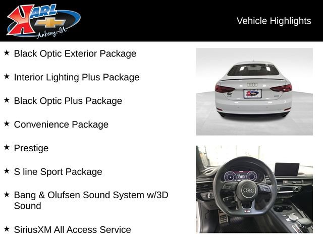 Used 2019 Audi A5 2.0T Prestige w/ Black Optic Plus Package video 2