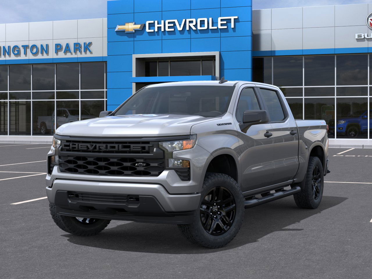 New 2026 Chevrolet Silverado 1500 Custom w/ Turbomax Blackout Package image 6