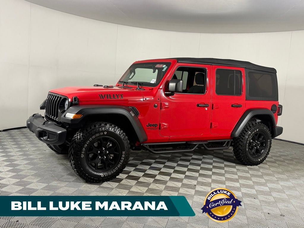 Used 2021 Jeep Wrangler Unlimited Sport AWD/4WD image 1