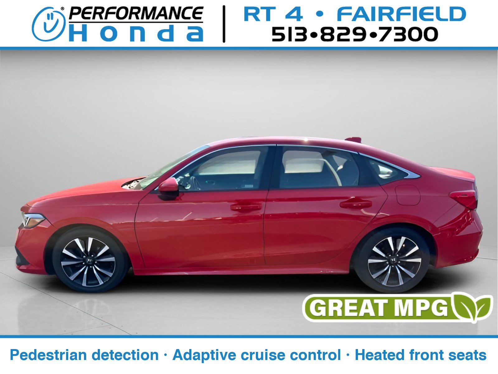 Used 2023 Honda Civic EX image 1