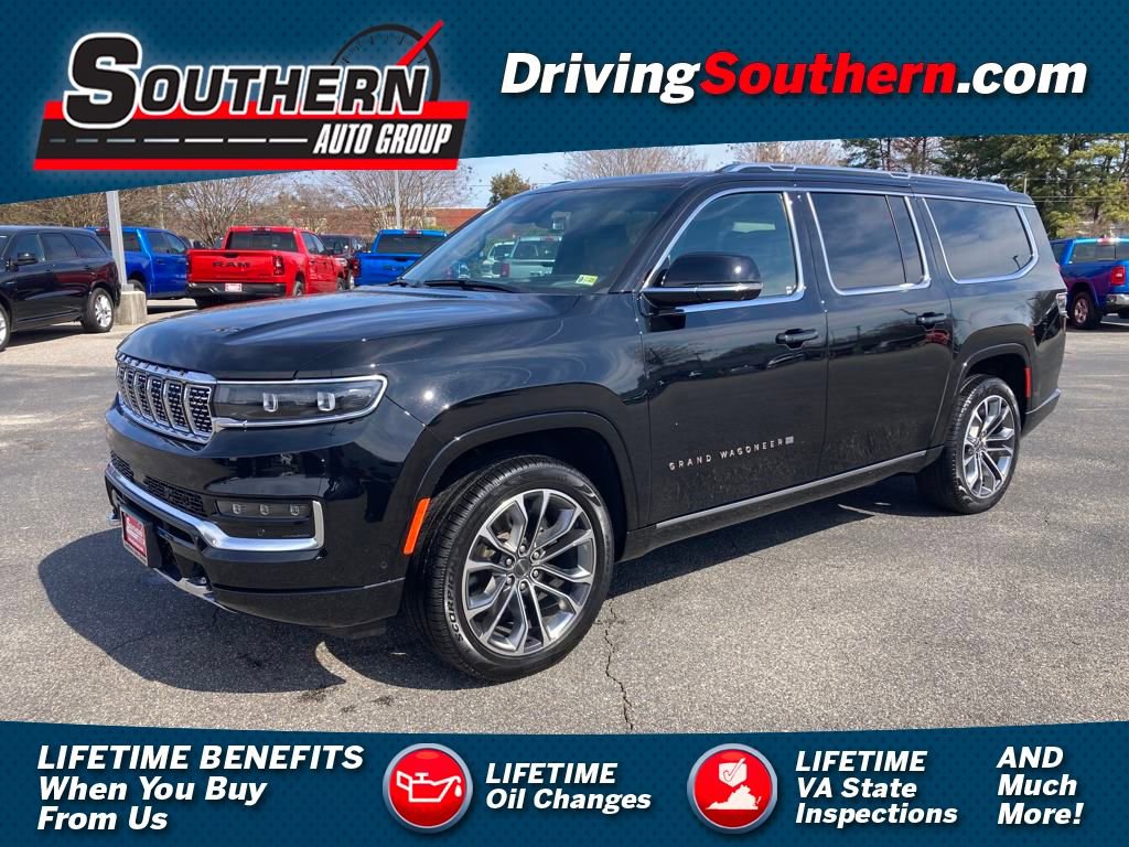 New 2024 Jeep Grand Wagoneer L Series III w/ Rear Seat Video Group 1