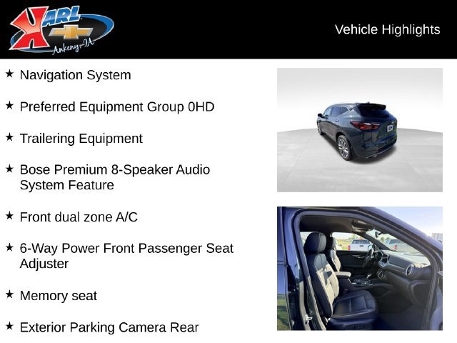 Used 2020 Chevrolet Blazer Premier AWD/4WD image 2