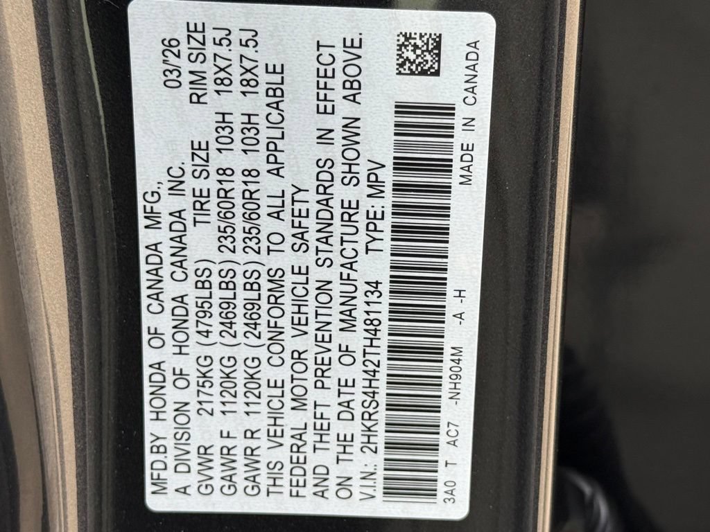 Certified 2026 Honda CR-V EX image 25