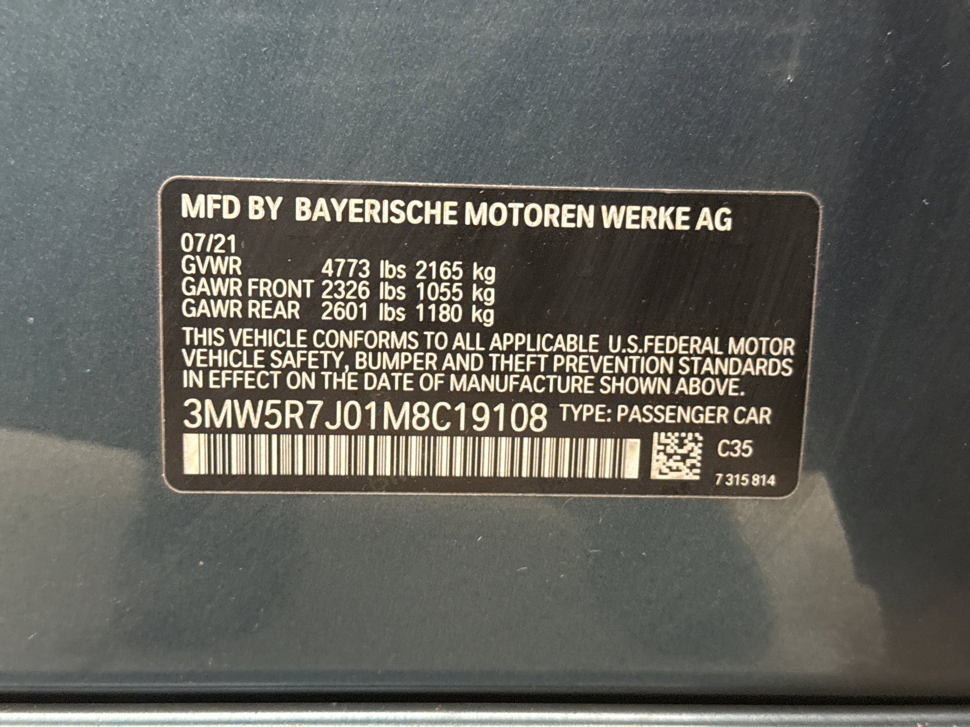 Used 2021 BMW 330i xDrive 330XI AWD w/ Convenience Package image 25