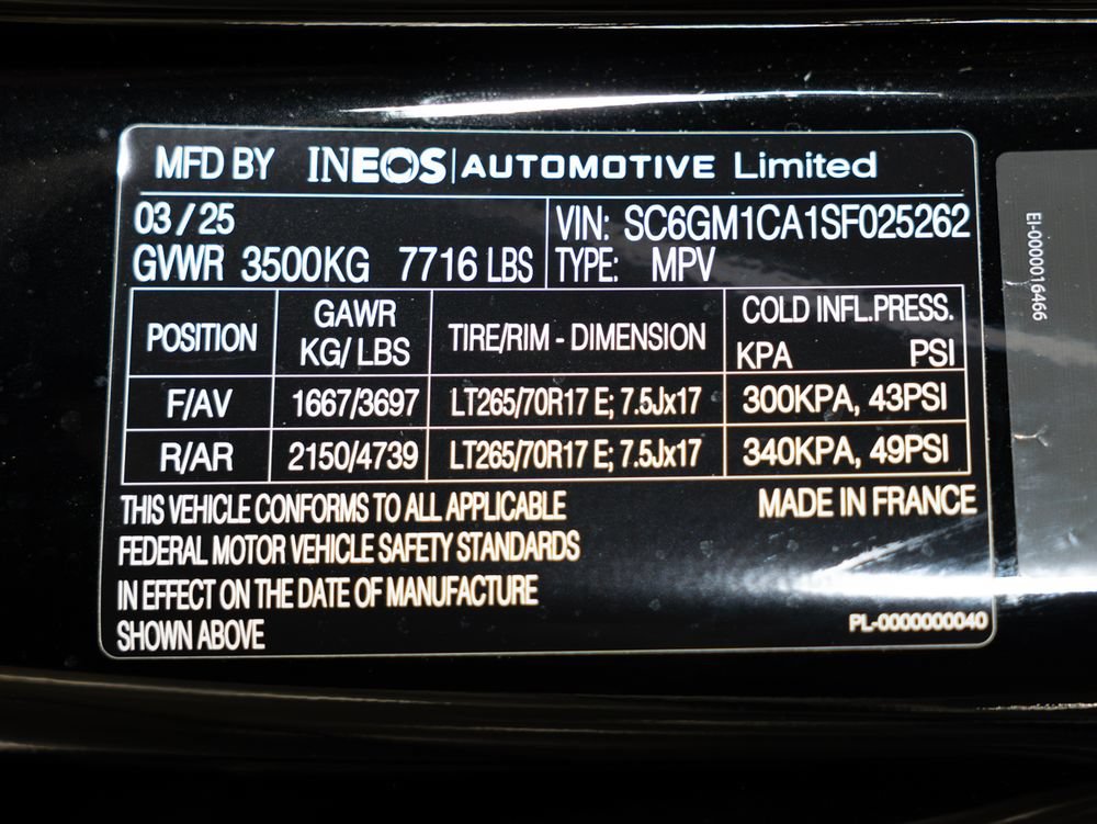 New 2025 INEOS Grenadier Station Wagon AWD/4WD image 24