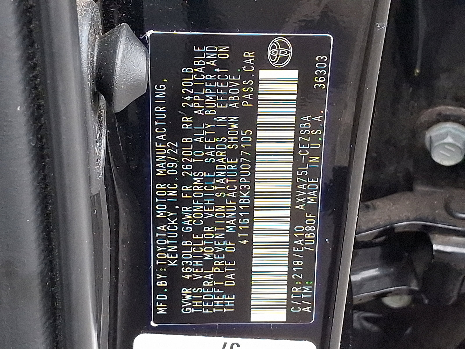 Used 2023 Toyota Camry SE AWD/4WD image 28