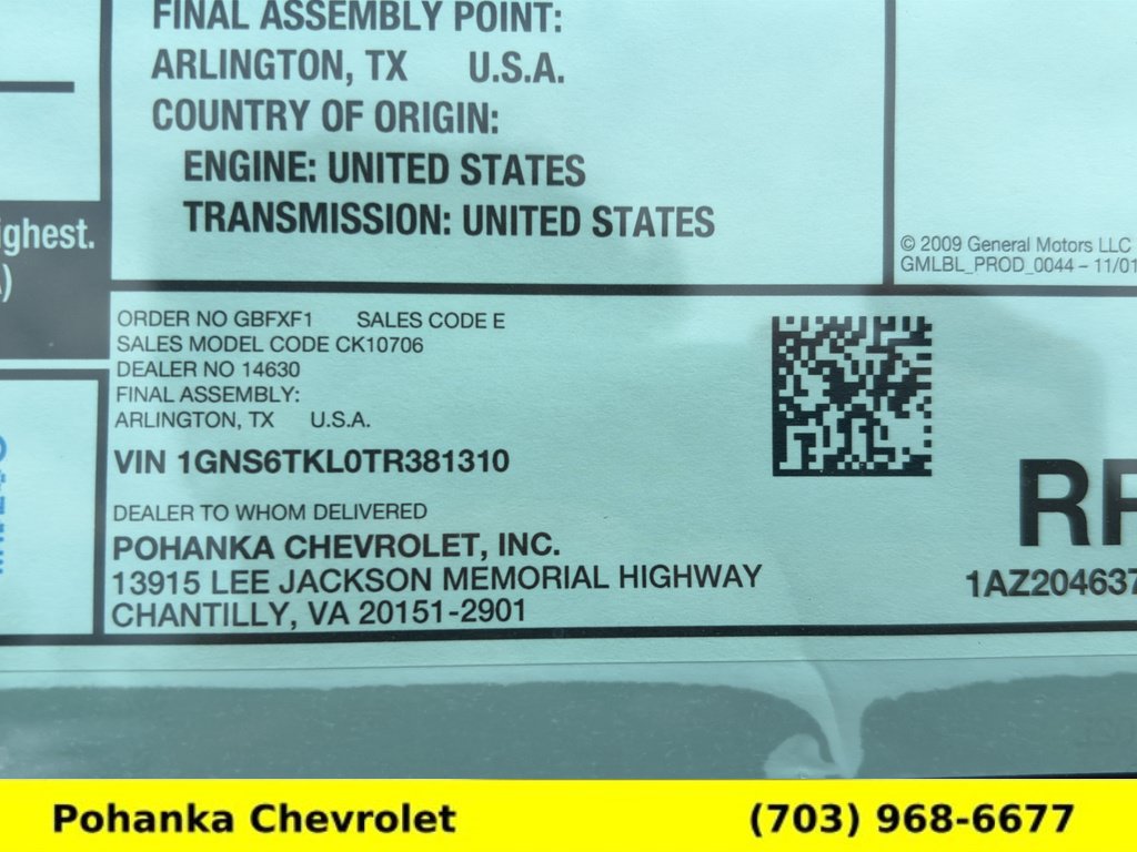 New 2026 Chevrolet Tahoe High Country AWD/4WD image 38