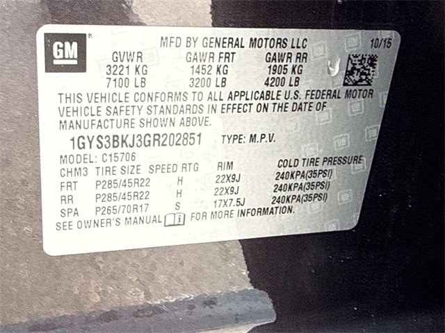 Used 2016 Cadillac Escalade Luxury image 21