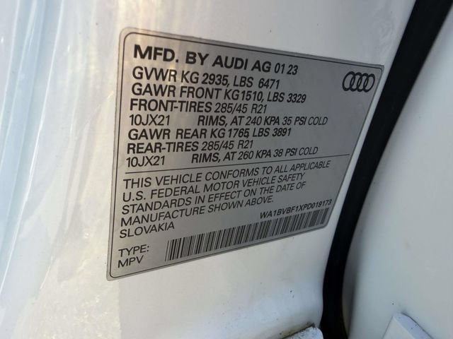 Certified 2023 Audi Q8 Premium Plus w/ Premium Plus Package AWD/4WD image 18