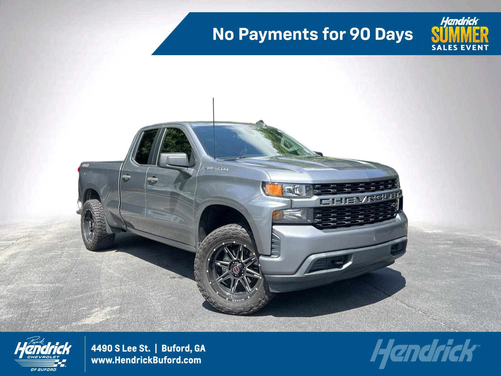 Used 2020 Chevrolet Silverado 1500 Custom w/ Custom Value Package