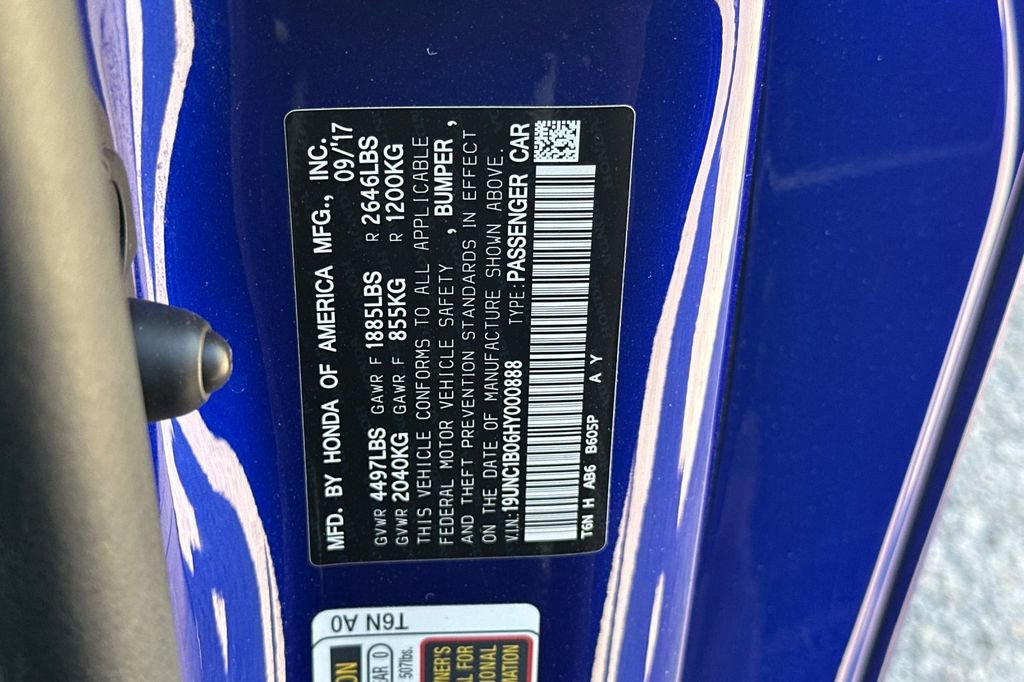 Used 2017 Acura NSX AWD/4WD image 32