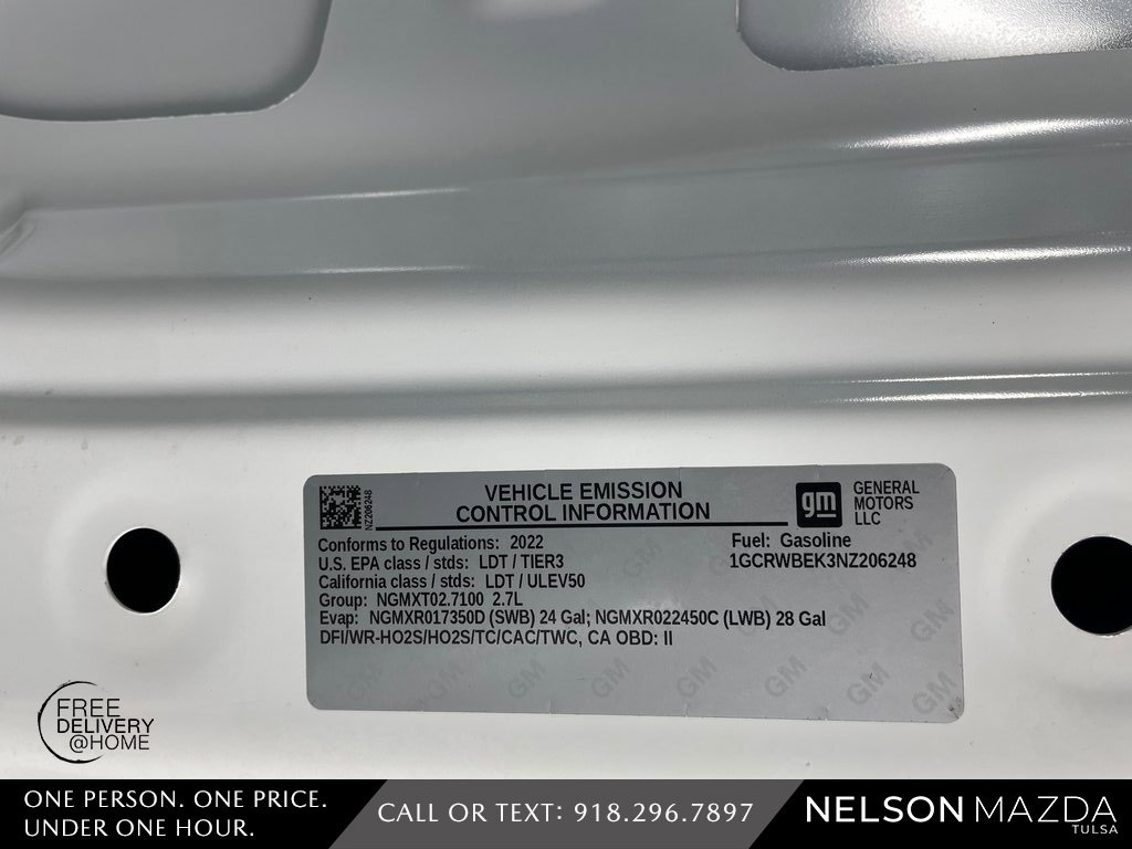 Used 2022 Chevrolet Silverado 1500 Custom w/ Safety Confidence Package image 56