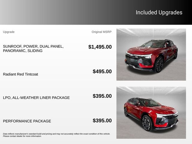 New 2026 Chevrolet Blazer EV SS w/ Performance Package AWD/4WD image 5