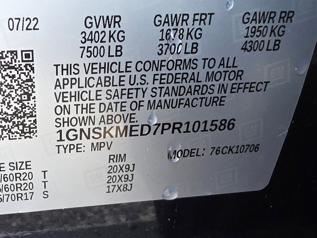 Certified 2023 Chevrolet Tahoe LS w/ Driver Alert Package image 32