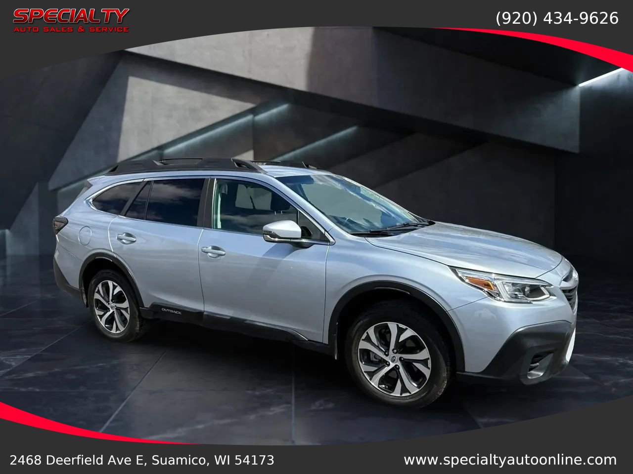 Used 2021 Subaru Outback Limited w/ Popular Package #2 AWD/4WD image 7