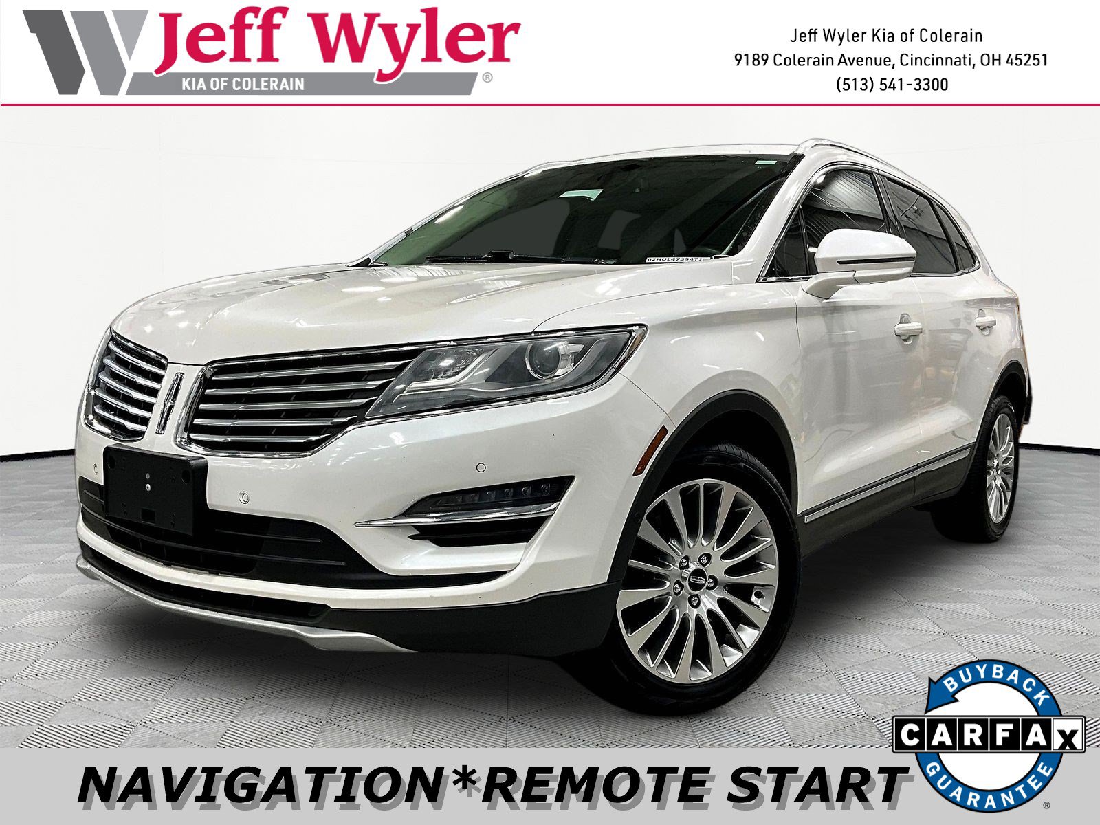 Used 2017 Lincoln MKC Reserve w/ Technology Package