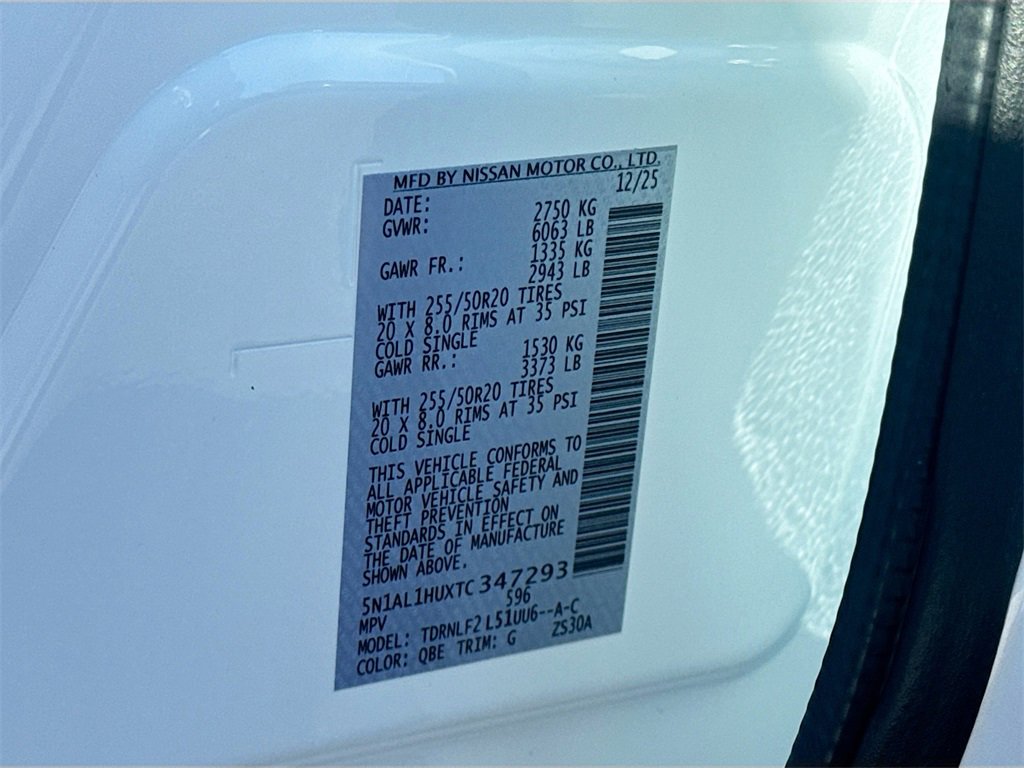 New 2026 INFINITI QX60 Autograph w/ Dark Cargo Package image 35