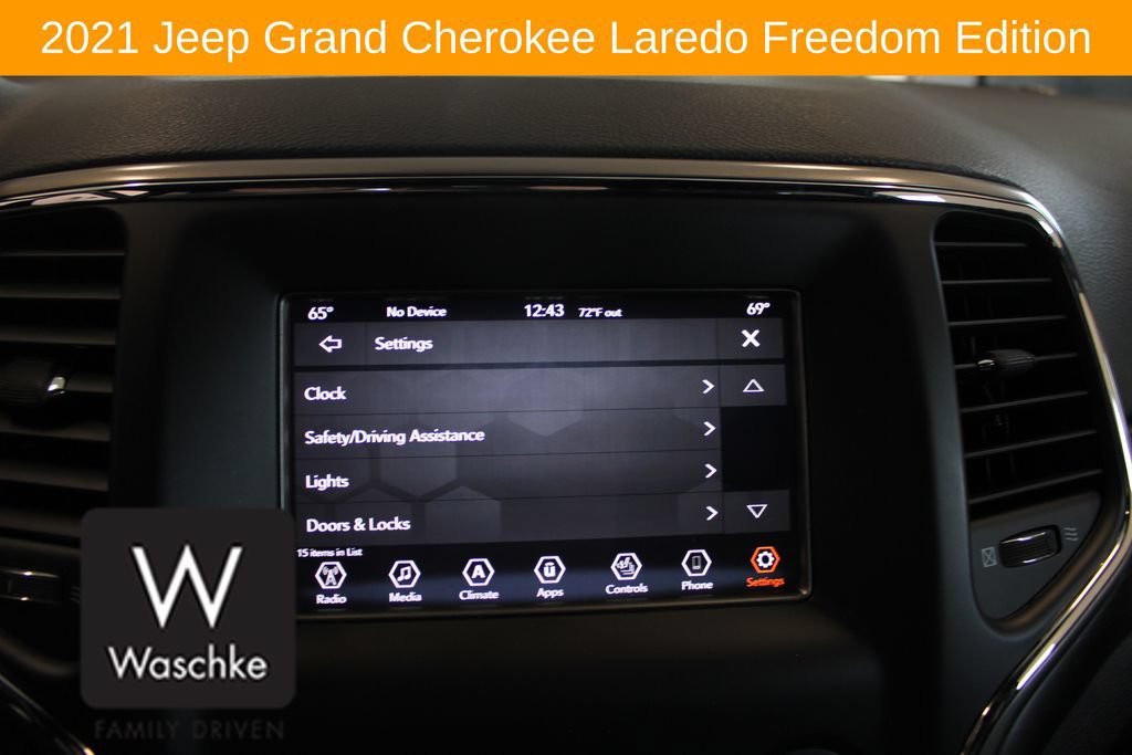 Used 2021 Jeep Grand Cherokee Freedom Edition AWD/4WD image 54