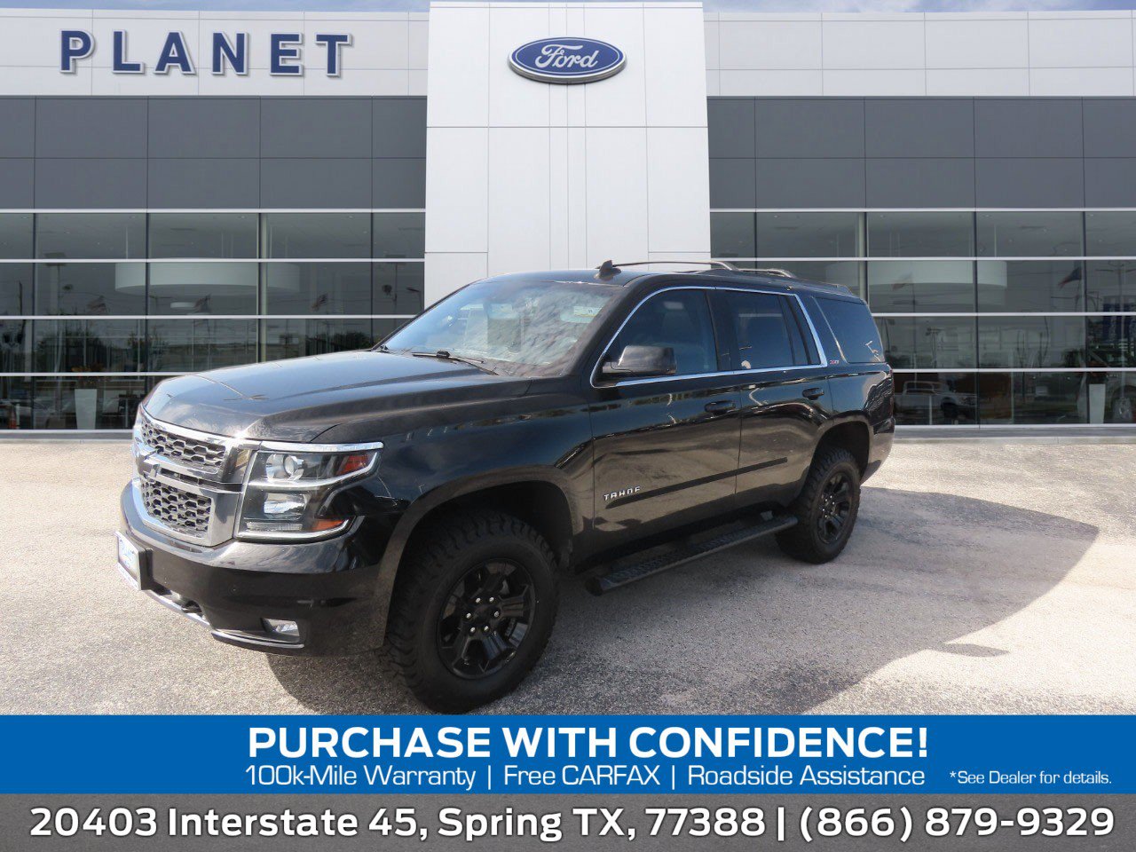Used 2018 Chevrolet Tahoe LT w/ Z71 Midnight Edition AWD/4WD image 1