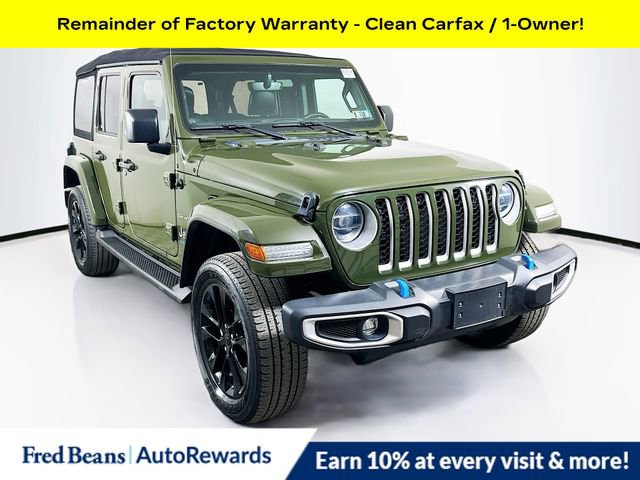 Used 2022 Jeep Wrangler Unlimited Sahara w/ Cold Weather Group image 1