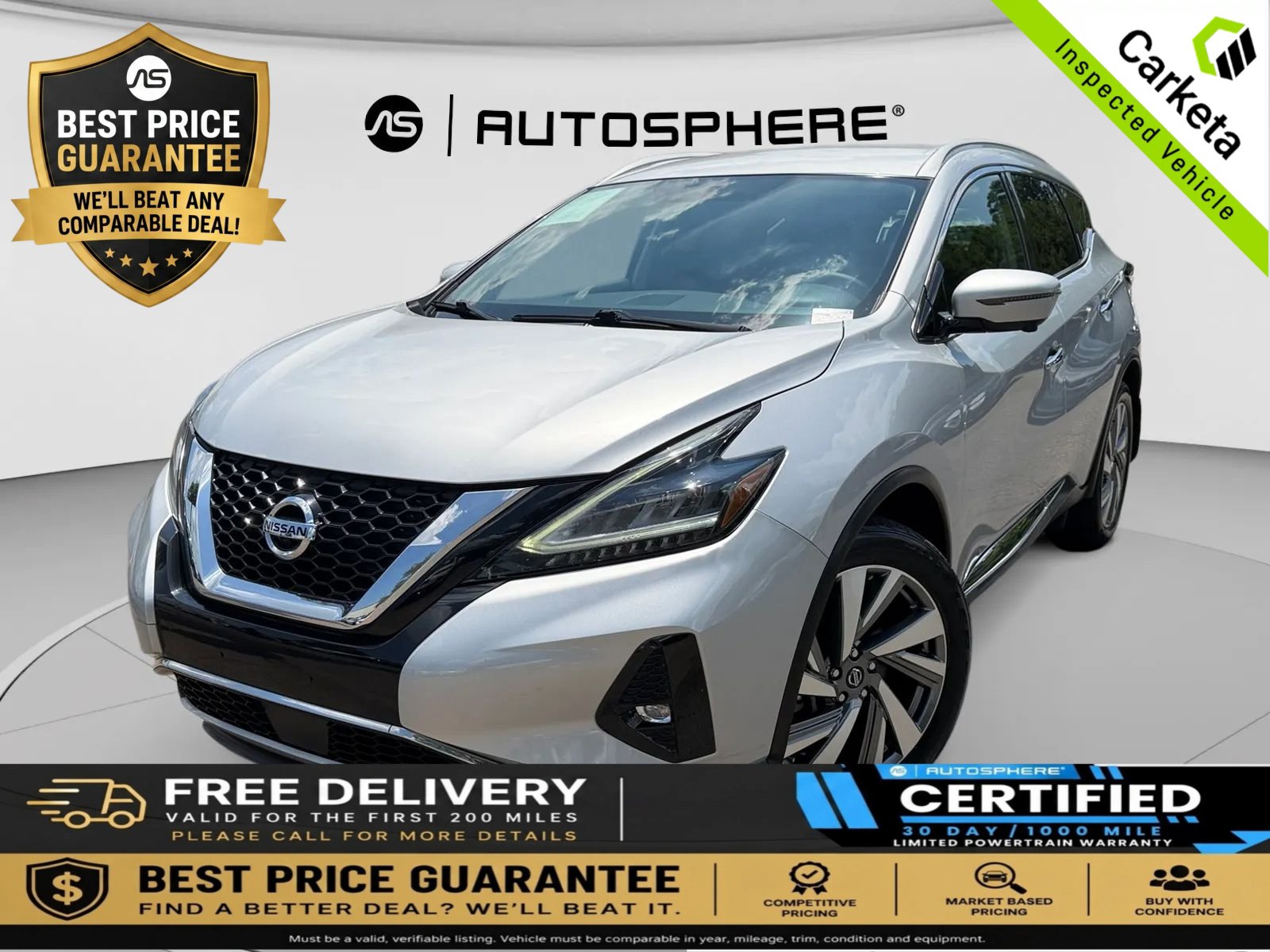 Used 2019 Nissan Murano SL w/ Cargo Package