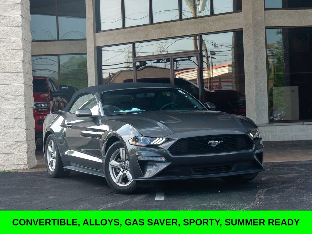 Used 2019 Ford Mustang Convertible RWD image 1