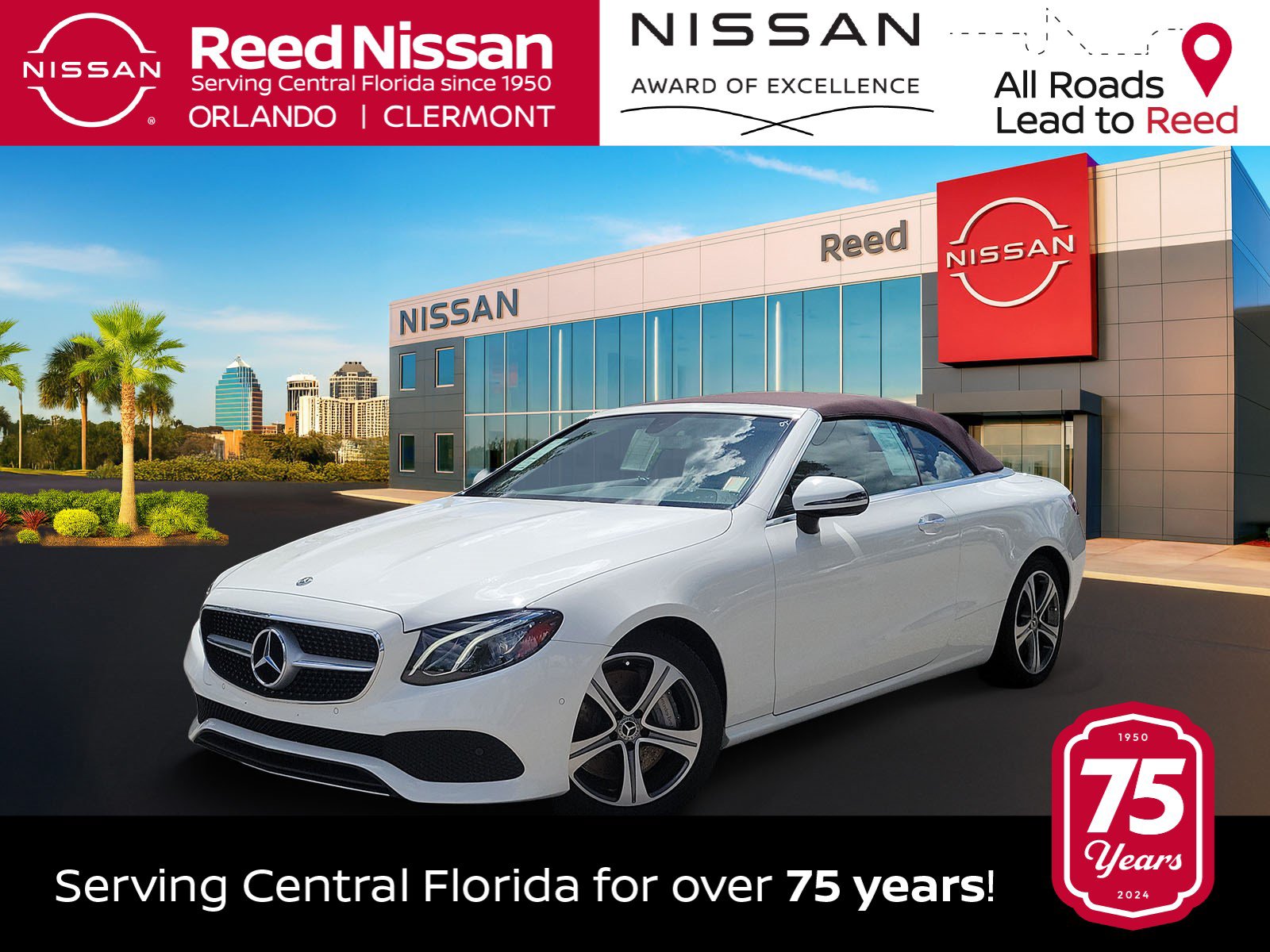 Used 2018 Mercedes-Benz E 400 Cabriolet image 1