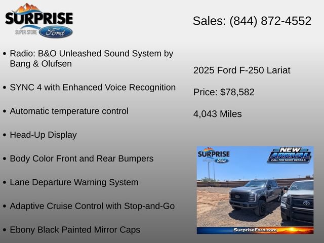 Used 2025 Ford F250 Lariat w/ Lariat Ultimate Package AWD/4WD image 22