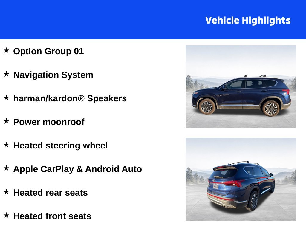 Used 2023 Hyundai Santa Fe Limited AWD/4WD image 4