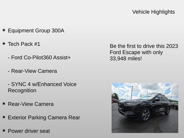 Used 2023 Ford Escape ST-Line w/ Tech Pack #1 AWD/4WD image 7