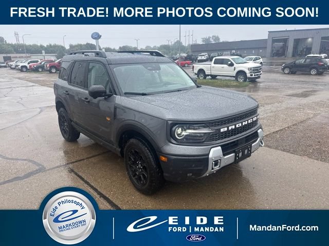 Certified 2025 Ford Bronco Sport Badlands w/ Badlands Tech Package AWD/4WD video 1