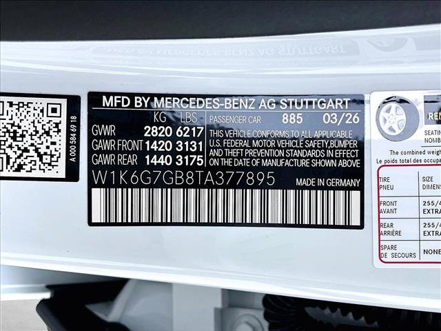 New 2026 Mercedes-Benz S 580 4MATIC Sedan image 15