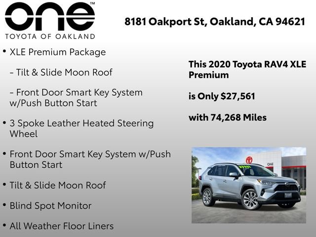 Used 2020 Toyota RAV4 XLE Premium FWD image 17