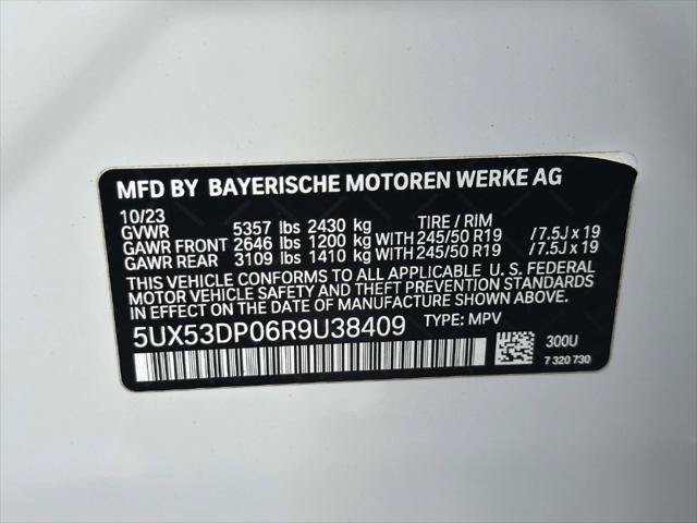Used 2024 BMW X3 xDrive30i w/ Premium Package AWD/4WD image 34