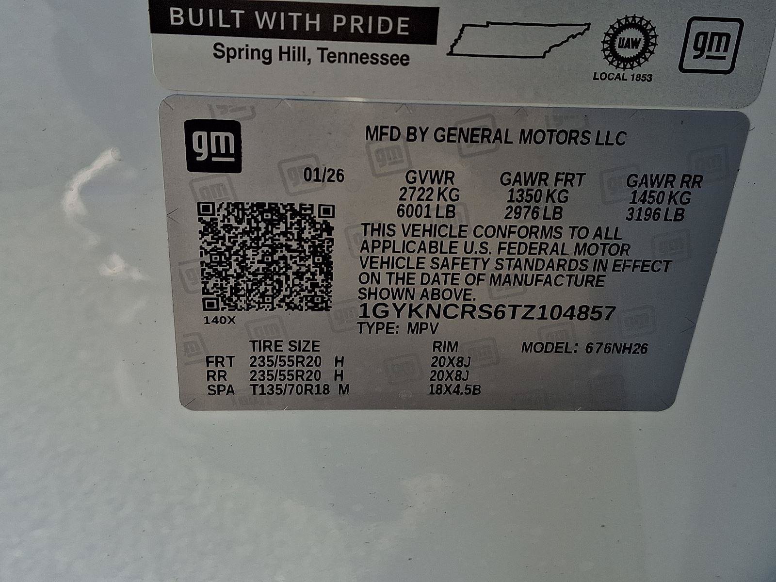 New 2026 Cadillac XT5 Premium Luxury w/ Driver Assist Package FWD image 11