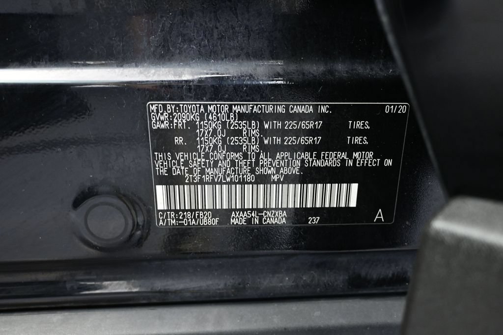 Used 2020 Toyota RAV4 LE w/ All Weather Liner Package AWD/4WD image 47