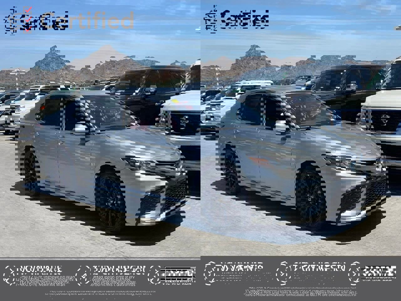 Used 2024 Toyota Camry XSE w/ Navigation Package FWD image 1