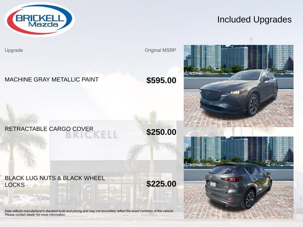 Used 2023 MAZDA CX-5 AWD 2.5 S w/ Premium Package image 13