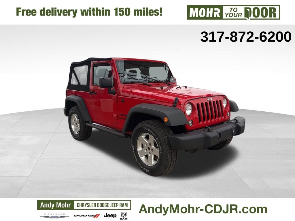 Used 2014 Jeep Wrangler Sport w/ Quick Order Package 24S image 1