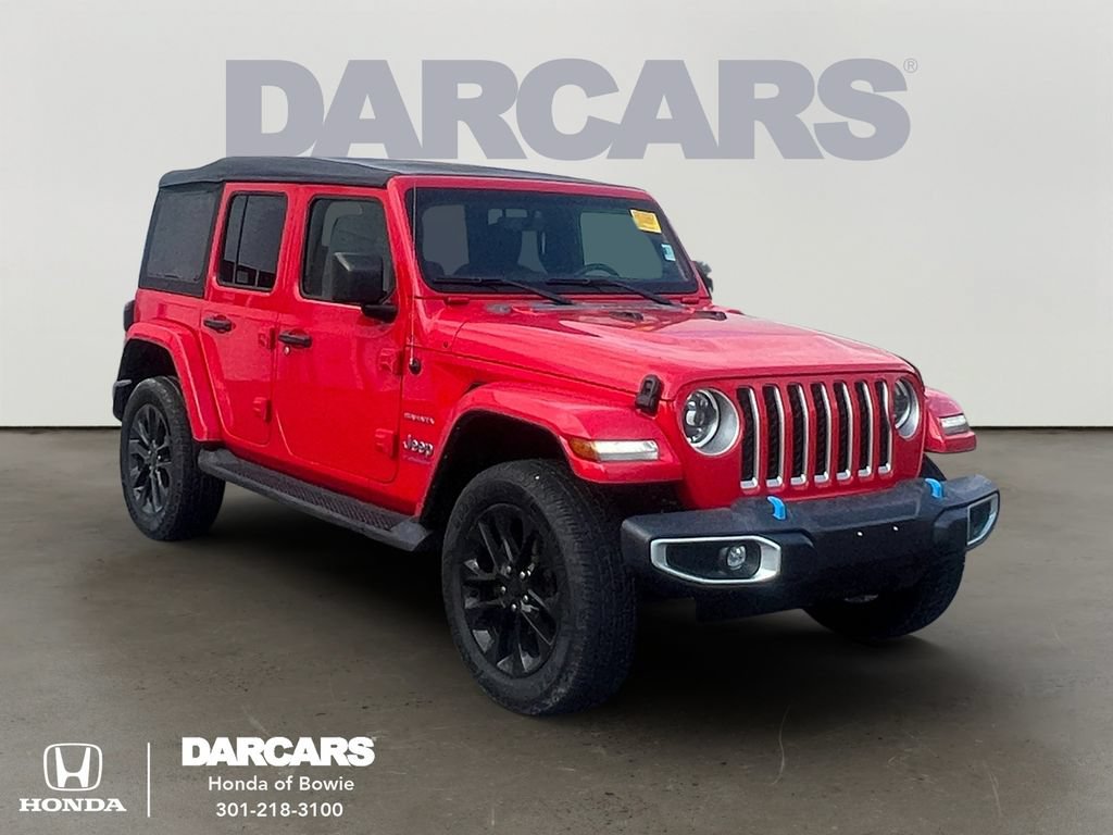 Used 2023 Jeep Wrangler Unlimited Sahara w/ Cold Weather Group AWD/4WD image 1
