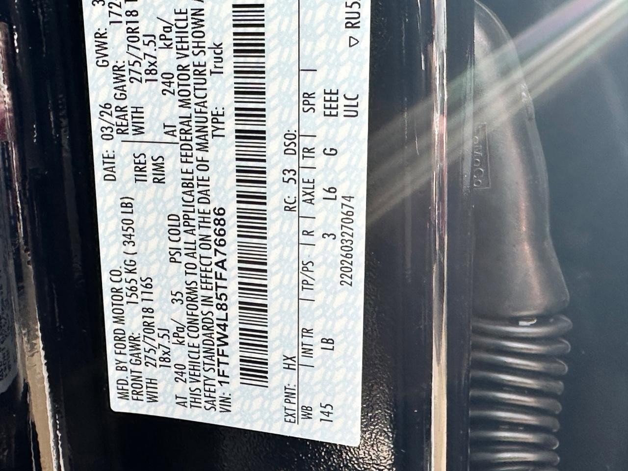 New 2026 Ford F150 Tremor AWD/4WD image 16