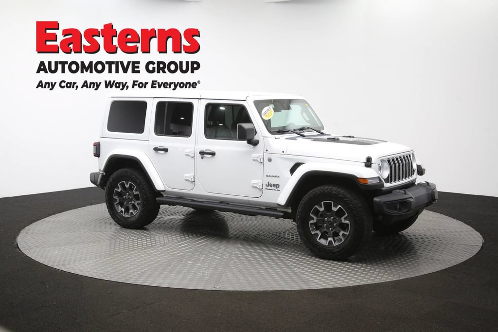 Used 2024 Jeep Wrangler Unlimited Sahara w/ Dual Top Group AWD/4WD image 47