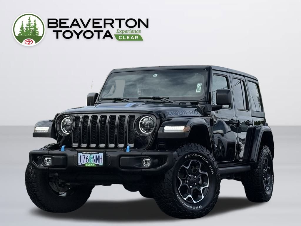 Used 2023 Jeep Wrangler Unlimited Rubicon 4xe w/ Steel Bumper Group
