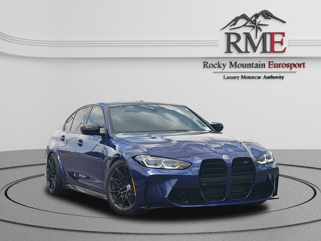Used 2023 BMW M3 Competition w/ Executive Package AWD/4WD image 1