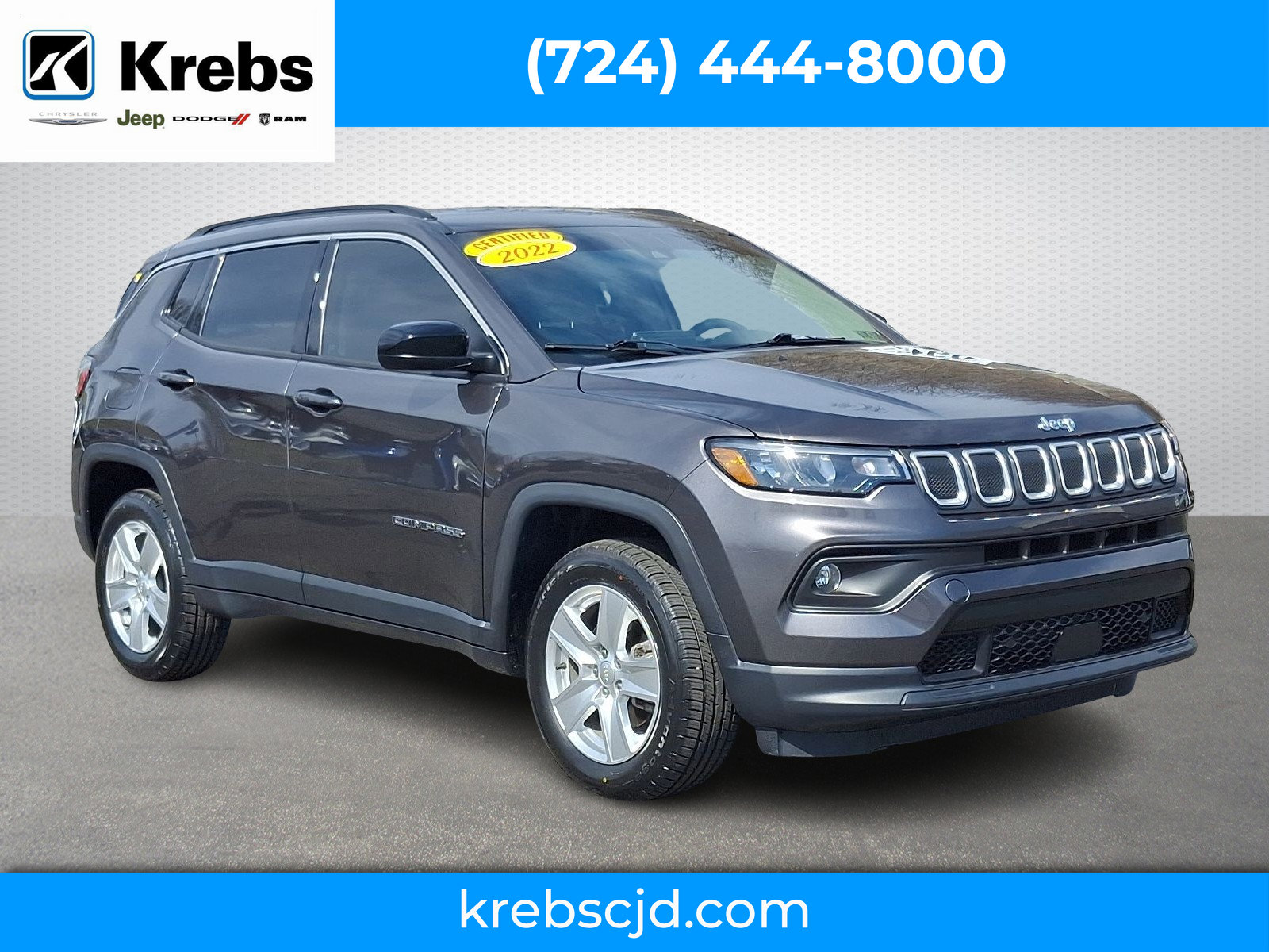 Certified 2022 Jeep Compass Latitude