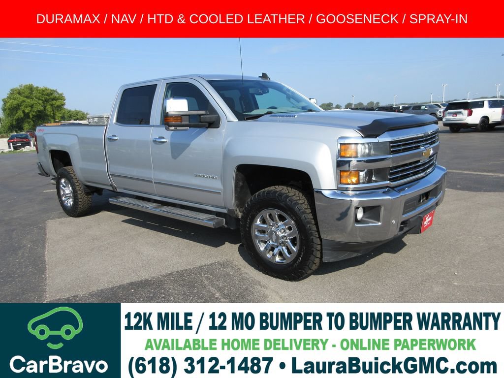 Certified 2016 Chevrolet Silverado 3500 LTZ w/ Duramax Plus Package AWD/4WD image 1