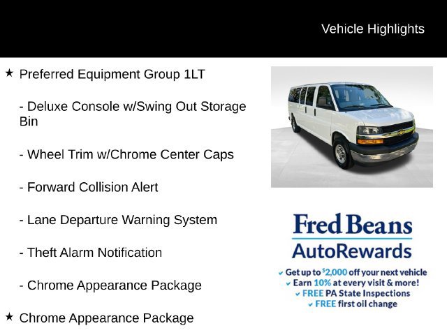 Used 2025 Chevrolet Express 3500 LT w/ LT Preferred Equipment Group RWD image 10